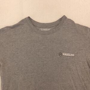 Magellan Outdoors Short Sleeve Crew Neck T-Shirt Mens Size Medium M Gray